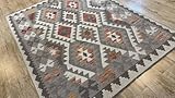Rug Studios Teppich KELIM ORIGINAL | Farbe: Natur; Größe: 155 x 199 cm |...