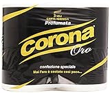 Corona - Gold, duftendes Toilettenpapier, 3-lagig - 4 Rollen