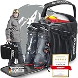 Otaro Skischuhtasche mit Helmfach (Classic | 44 L | Felsgrau) Premium...