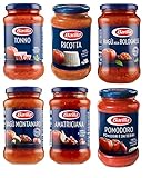 Testpaket Barilla pastasauce tomatensauce Fertige Saucen aus italien 6 x...