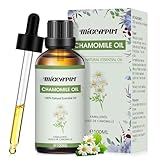 Migcaput Ätherische Öle Kamillenöl 100ml, Naturrein Duftöle Essential...