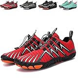 FOGOIN Feldluft Barfußschuhe Damen Herren Walkingschuhe Expert Pro -...