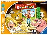 Ravensburger tiptoi Spiel 00125 Rätselspaß auf dem Bauernhof - Lernspiel...