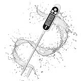 Digitales Küchenthermometer, LCD-Küchen-Thermometer mit langer Sonde,...