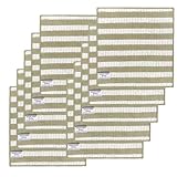 Das blaue Wunder Extra Spültuch 30cm x 30cm (10er-Set, Grau-Braun),...