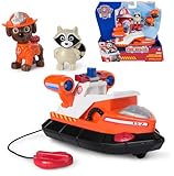 PAW PATROL Fire Rescue - Zumas Rettungsboot mit Zuma Hundefigur und...