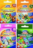 80x Kinderpflaster Bergmann, Pflaster Set, Strips, Wasserabweisend,...