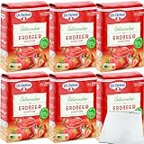 usy Bundle für Dr. Oetker Gelierzucker 2zu1 für Erdbeer Konfitüre 6er...