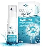 Ocuvers Hyaluron Augenspray – mit Liposomen - 15ml Augenspray gegen...