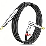 ONGNIUU Gitarrenkabel, 3 m, 6,35 mm, Kabel für E-Gitarre, mit...