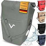 Valkental® Große & wasserdichte Gepäckträgertasche [28L] Abschließbare...