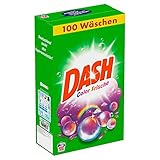 Dash Colorwaschmittel Pulver Color Frische, 6,5 kg - 100 Waschladungen, 1er...