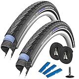 SCHWALBE Marathon Plus 28' (47-622) 2x Fahrradreifen Set für Trekking-...