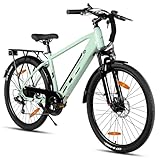 Hiland 26 Zoll Elektro Mountainbike, E-MTB mit 250W Motor, 36V 7.8Ah...