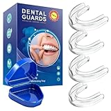 Frutilexia 4 Stück Knirscherschiene für Nacht, Zahnschiene Knirschen, 2...