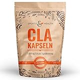 CLA Kapseln - 210 Kapseln - 3000mg pro Tagesdosierung - Hochdosiert -...