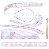 Professionelle Kleidung Kunststoff Lineal Set, Schneider-Lineal,...