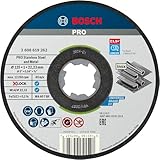 Bosch Professional 10 Stück gerade Trennscheibe Standard (für Inox,...