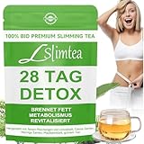Detox Tee zum Abnehmen, 28 Stück Kräutertee zur Gewichtsreduktion,...