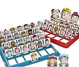Raten Sie, wer ist Spiel für Kinder mit Namen Figuren auf Italienisch Rate...