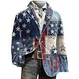 Mashaouyo Herren-Smoking-T-Shirt für schmale Passform, Blazer, lässiger...