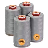 New brothread - 28 Optionen - 4 Große Konen 5000M Allzweck Polyester...