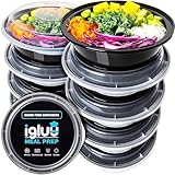 Runde Meal Prep Container Von Igluu [10er Pack] - Essensbox, Lunchbox...