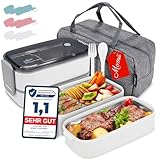 Premium Lunchbox Erwachsene und Kinder inkl. Tragetasche und Besteck Bento...