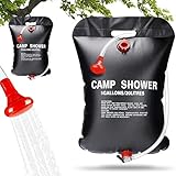 Umllpet Solar Dusche Tasche, 5 Gallonen/20L Campingdusche Duschtasche...