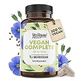 Vegan Multivitamin & Mineralien mit 14 Vitaminen u.a. B12, Jod, Eisen,...