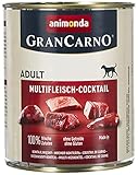 animonda GranCarno Adult Multifleisch-Cocktail (6 x 800 g), Hunde...