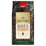 Jacobs Barista Crema Intense Kaffeebohnen 1kg – Intensiv, Dunkle...