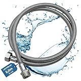 LICHTBLAU Knickfester Aquastop Verlängerungsschlauch I 5,0m I Anschluss...