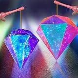 Silkwish 2 Stück Tragbare Laterne für Kinder - DIY Selbstgebaute mit...