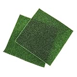 Supvox 2 Stück Teiliges Künstliches Grasmatte Realistisch Geformtes PVC...