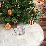 Tannenbaum Decke 90cm Groß Weihnachtsbaum Rock Weihnachtsbaum Decke Luxus...