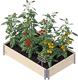 Kronus Hochbeet Upyard Element 120 x 80 x 20 cm Palettenrahmen Gemüsebeet...