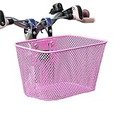 Fahrradkorb Vorne | Abnehmbarer Lenkerkorb Für Fahrräder, Rostfreier...