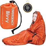3 Stück Notfall Schlafsack Set, Survival Biwaksack, Rettungsdecken,...