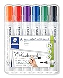 STAEDTLER Whiteboard Marker Lumocolor, trocken und rückstandsfrei...