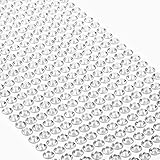 Movoja Silberne Strasssteine - runde Glitzersteine 504 Stück 6 mm...