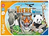 Ravensburger tiptoi Spiel 00171 Tiere der Welt, Erkenne die Tiere anhand...