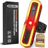 FORTRY Fahrrad Rücklicht Mit Bremslicht, StVZO Zugelassen, LED...