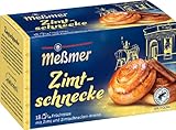 Meßmer Zimtschnecke | 18 Teebeutel | Vegan | Glutenfrei | Laktosefrei