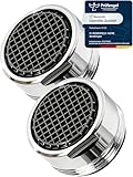 2 Stk Wasserhahn Aufsatz Strahlregler M24 Wasserfluss 5l/min - High Tech...
