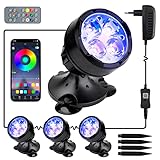 GreenSun Teichbeleuchtung Gartenteich Lampe - RGB Teich Lichter...
