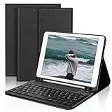 D DINGRICH Tastatur Hülle für iPad 6. Generation 2018, iPad 5. Generation...