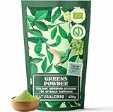 NaturaleBio Grüne Helfer Entgiftungspulver Bio 150g. Moringa, Spirulina,...