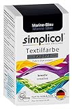 simplicol Textilfarbe expert Marine-Blau 1708 - Zum Umfärben und...