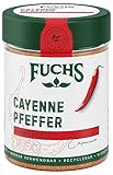 Fuchs Gewürze - Cayennepfeffer gemahlen - für einen scharfen Geschmack in...